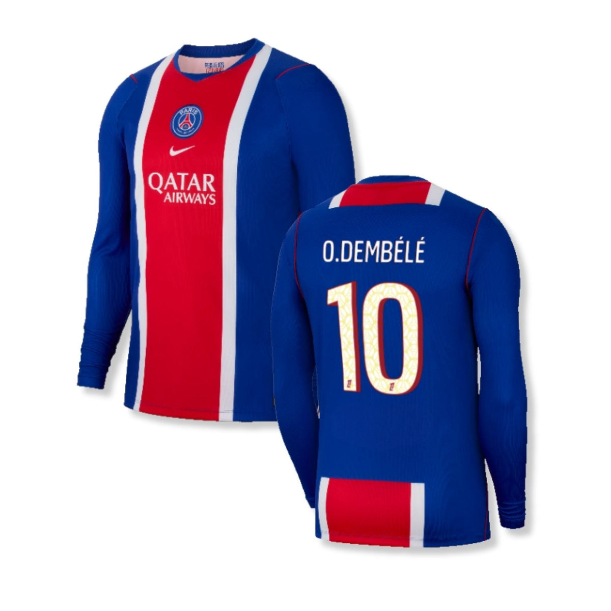 PSG PARIS SAINT-GERMAIN 2026/27 Heimtrikot Herren Langarm – O. DEMBÉLÉ 10