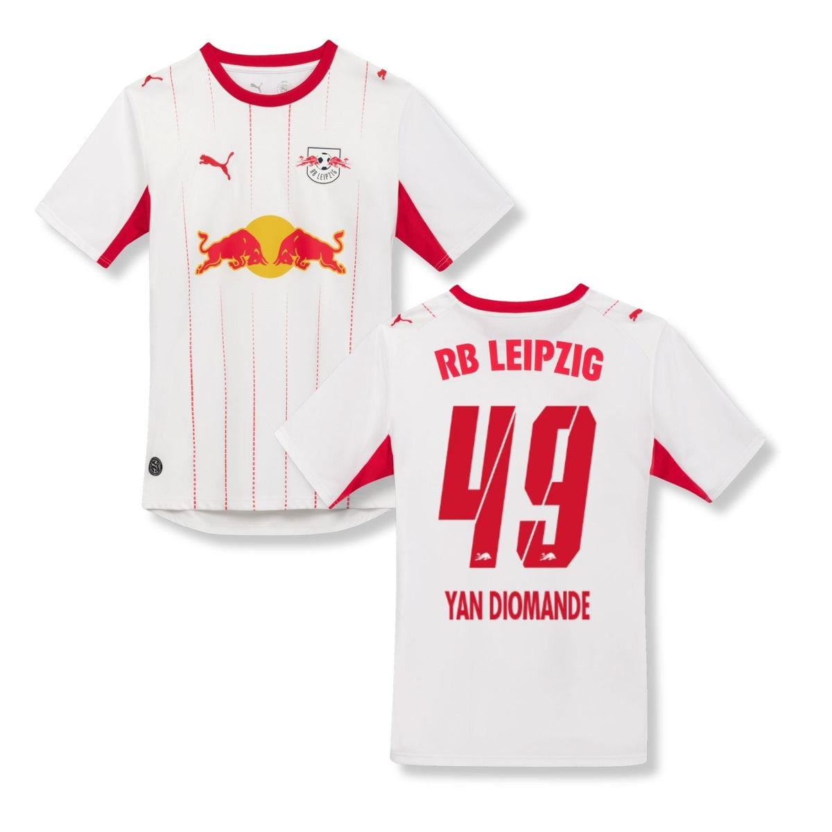 RBL RB LEIPZIG 2026/27 Maglia da casa bambino – YAN DIOMANDE 49