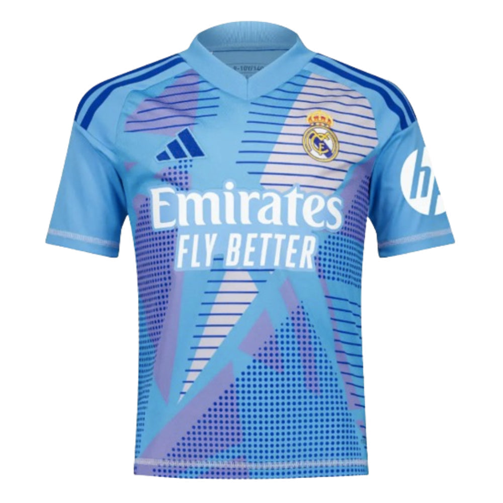 2024/25 Real Madrid Heimtorwarttrikot (Blau) - Kinder
