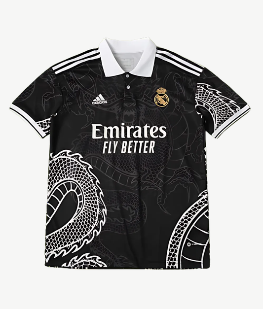 Real Madrid Trikot 2023/24 Dragon Special Edition Schwarz